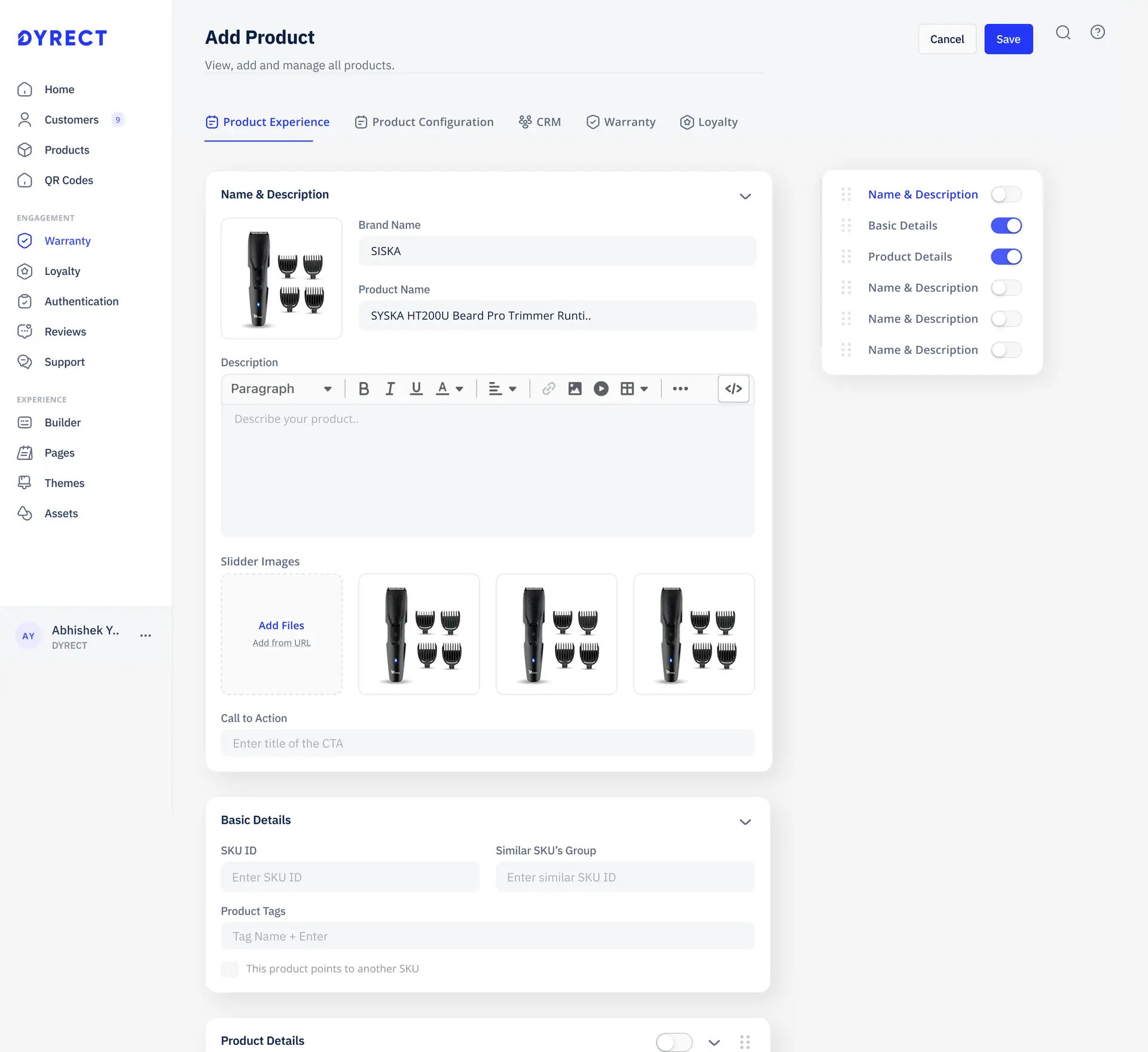 Service 1 illustration