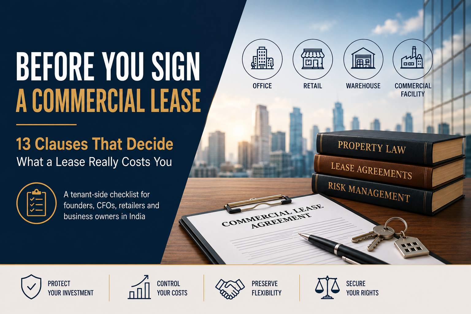P R A C T I C A L  B U S I N E S S  G U I D E 
Before You Sign a Commercial Lease 