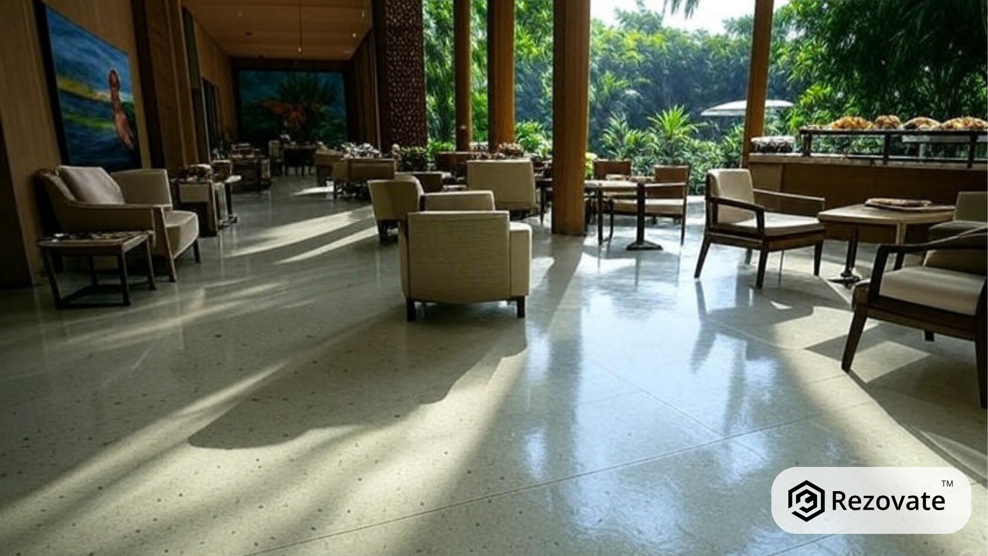 Terrazzo Inspirations for a Tropical Resort in Kochi - Kerela