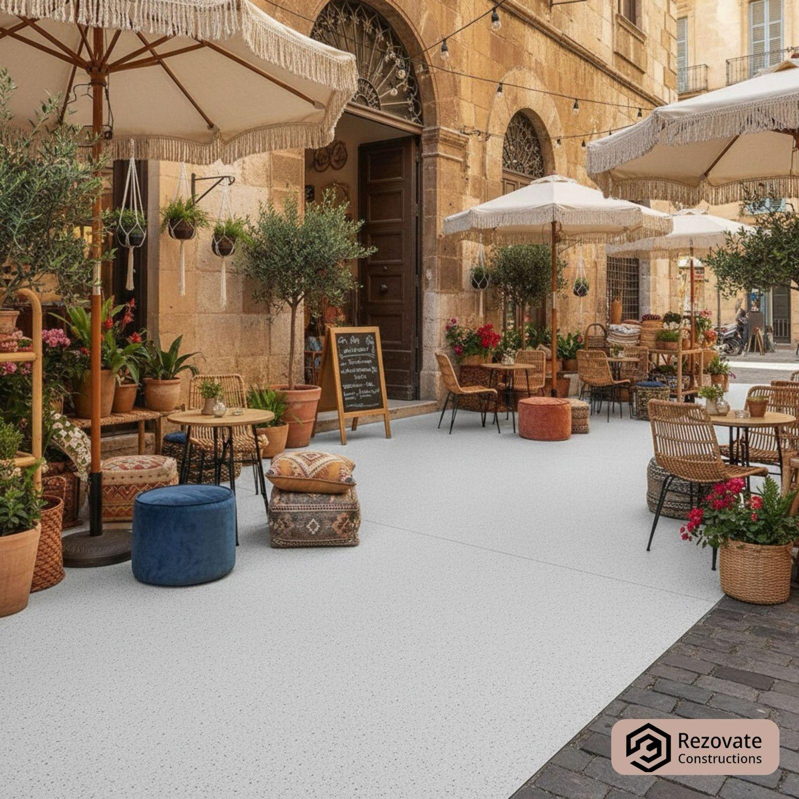 Terrazzo Inspiration for Cafes in Jaipur