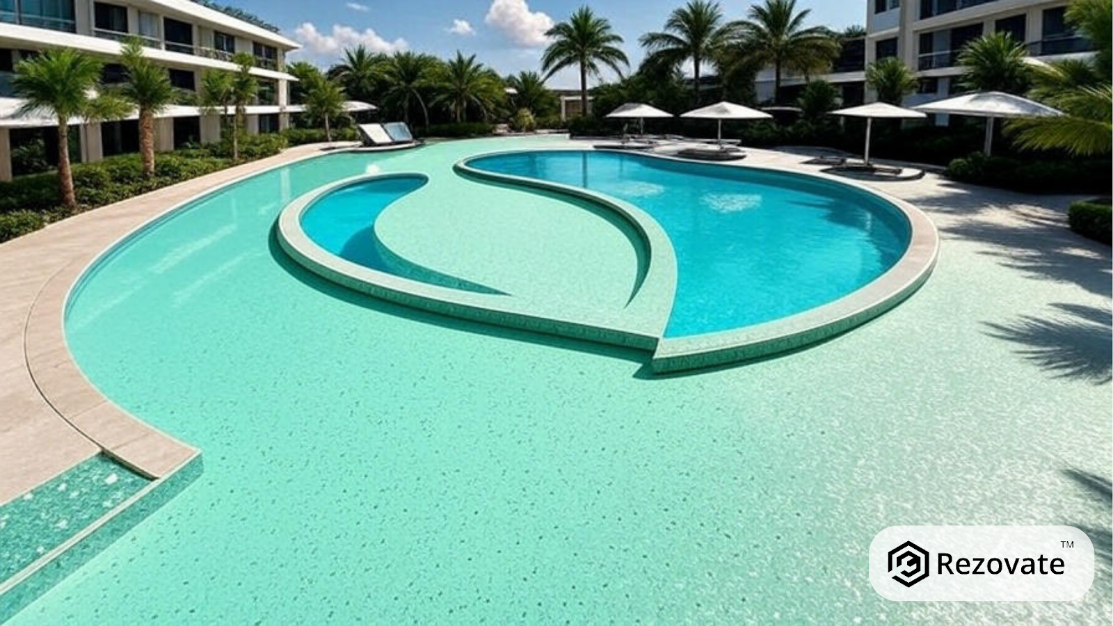 Terrazzo Inspirations For Swimming Pool Area 