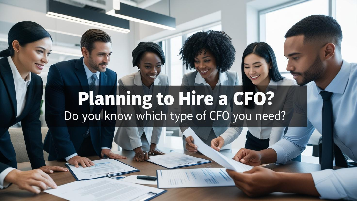 Welcome Cfo Planning to Hire a CFO? Do You Know Which Type of CFO You Need?