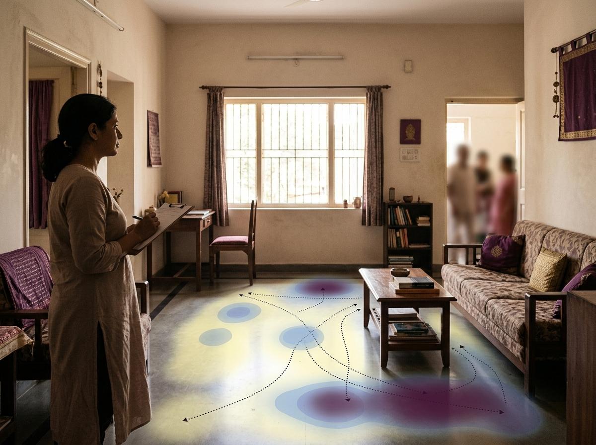 Illustrative observation of a home during an audit