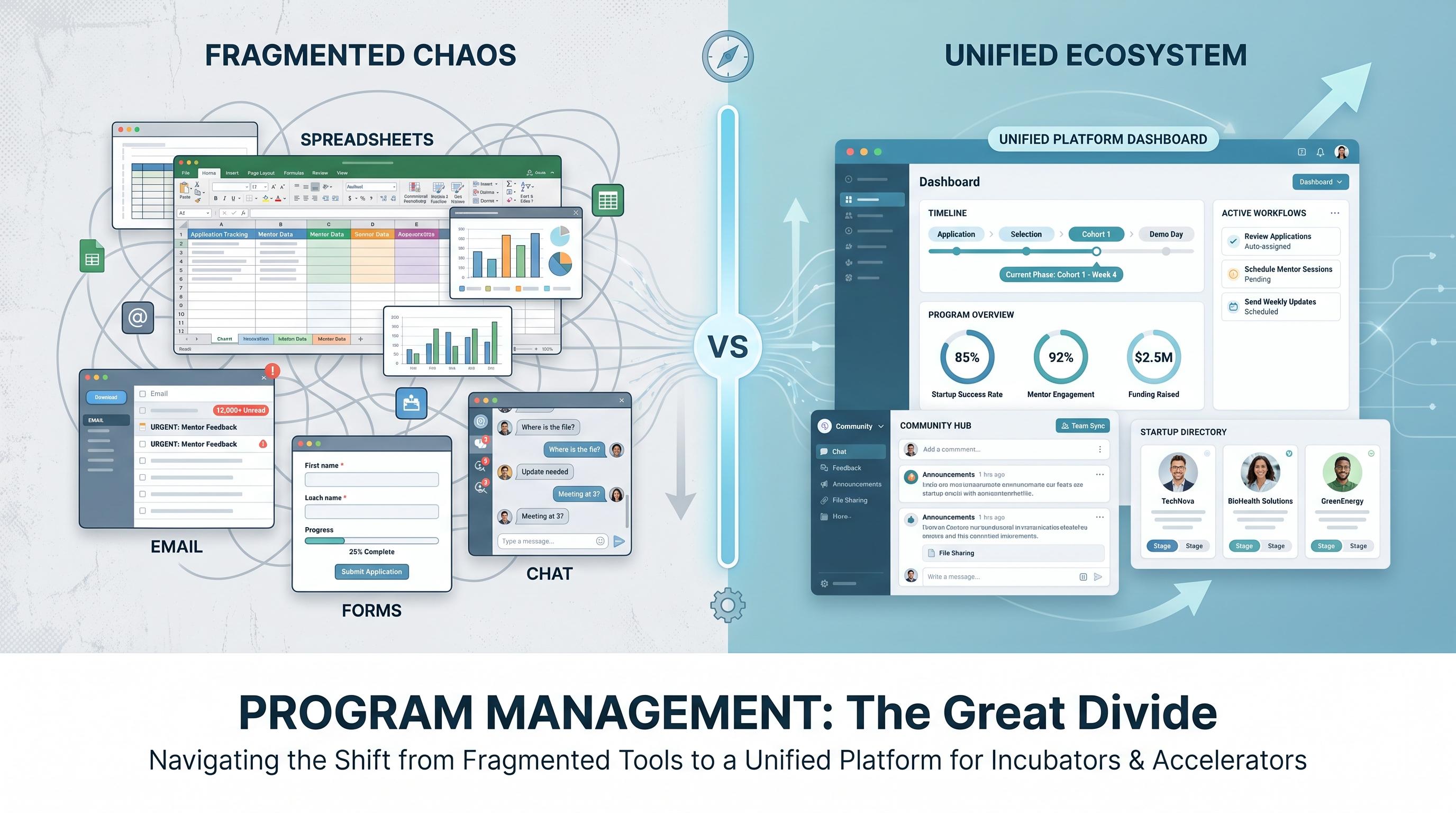 Program Management Platform vs Spreadsheets: Which One Scales Better for Innovation Programs?