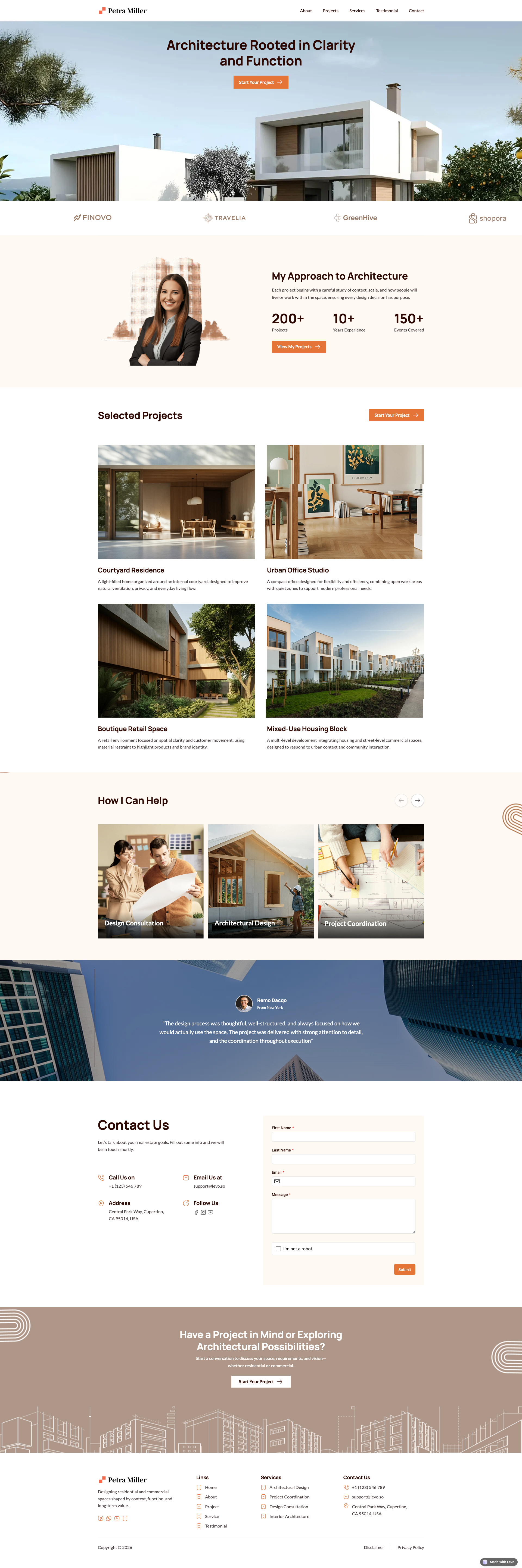 Home - Petra Miller Architect Portfolio