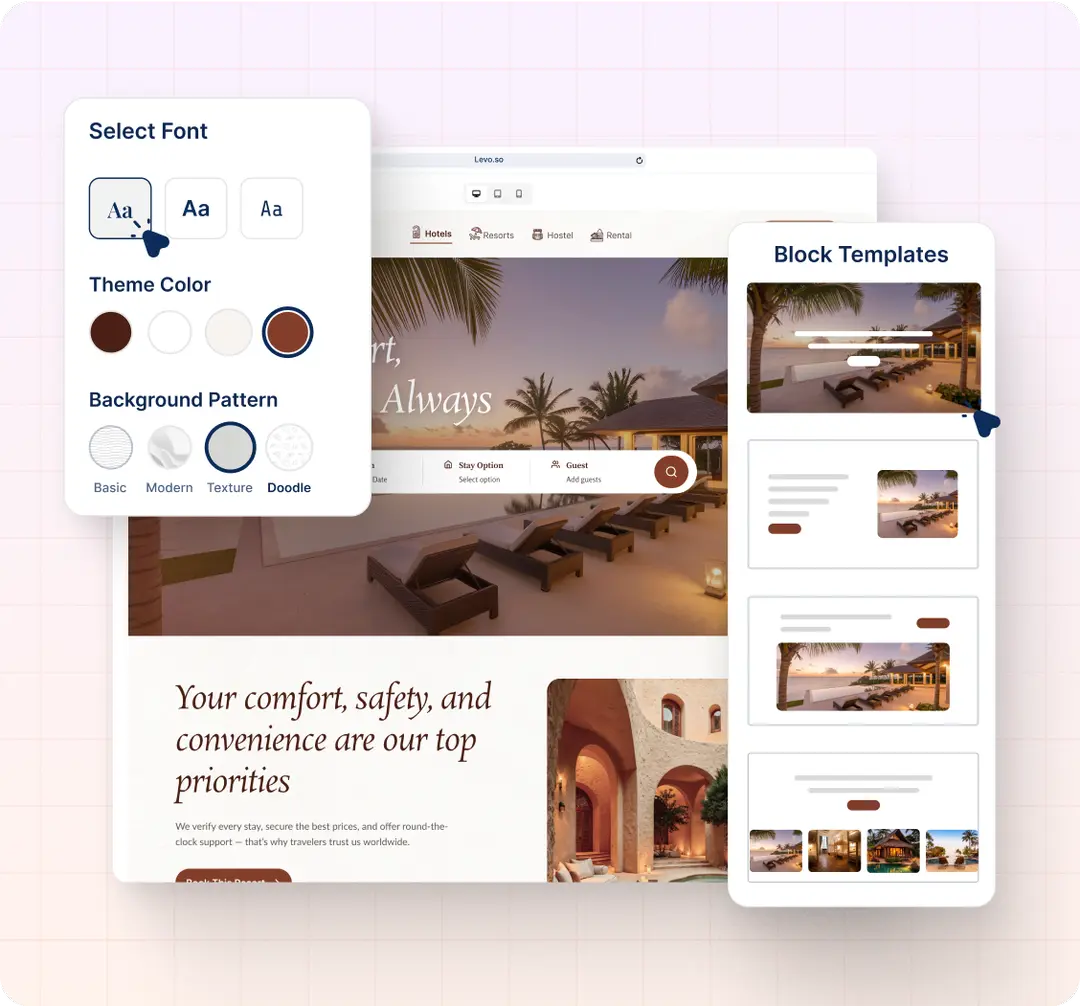 No-code AI Website Builder