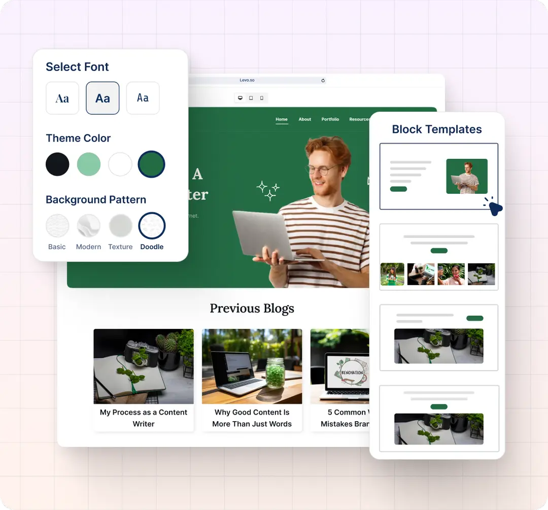 No-code AI Website Builder