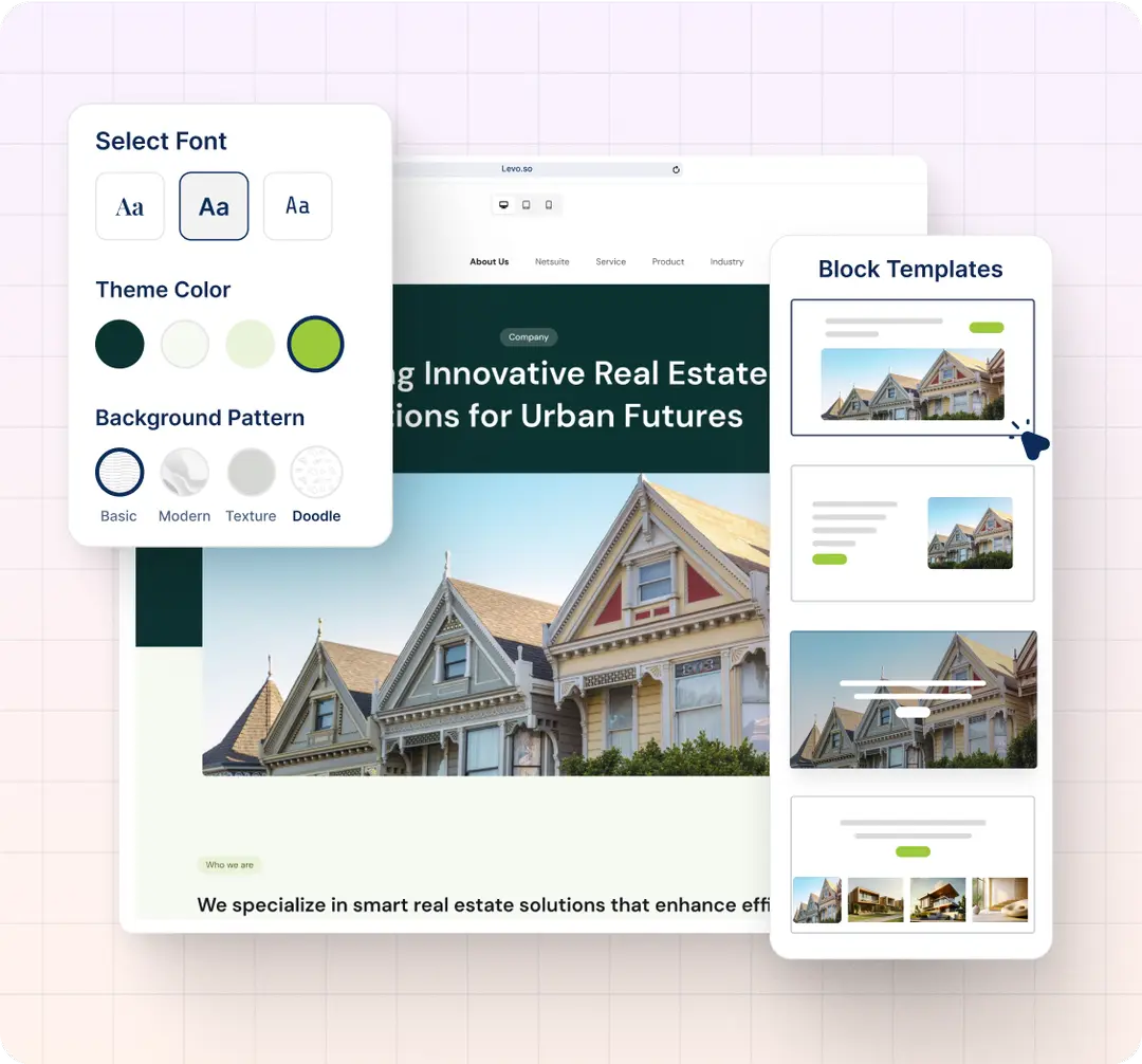 No-code AI Website Builder