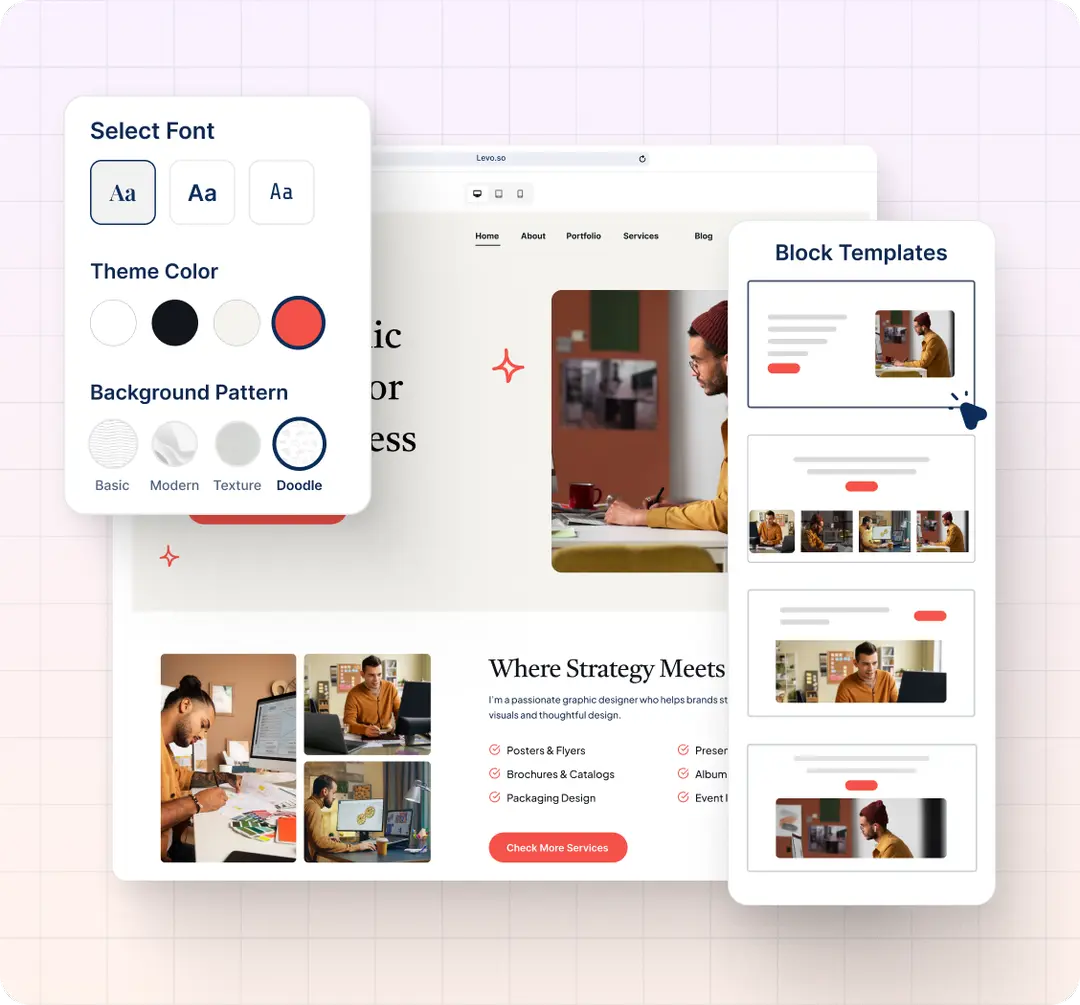 No-code AI Website Builder