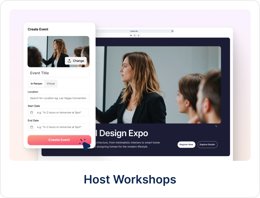 Host Workshops