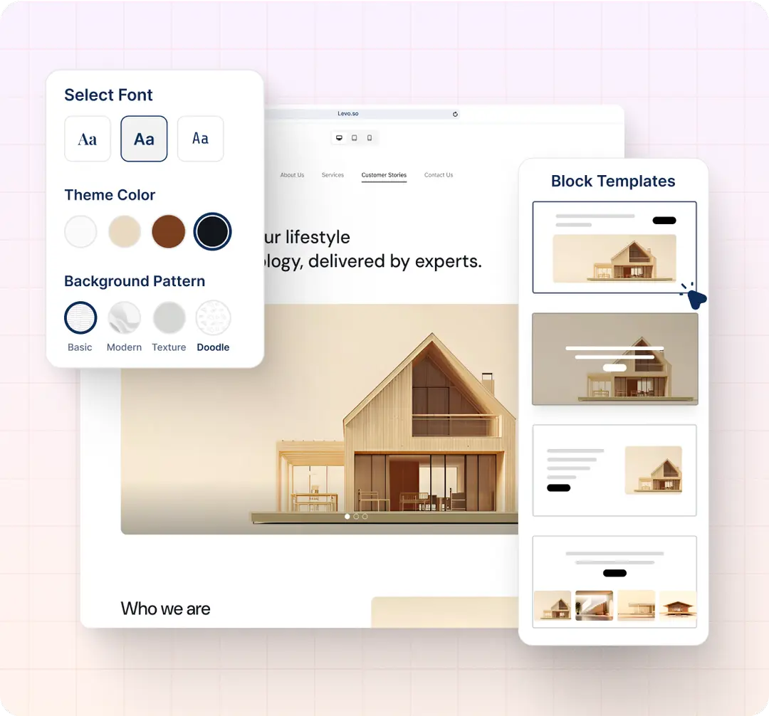 No-code AI Website Builder