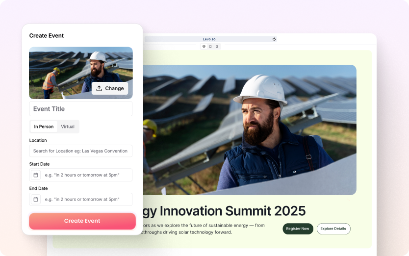 Schedule Site Visits