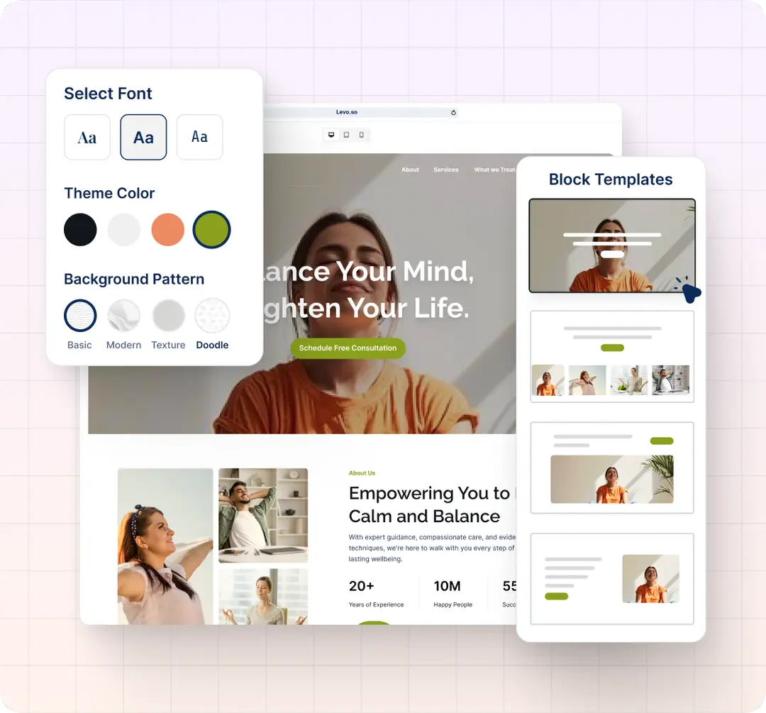 No-code AI Website Builder