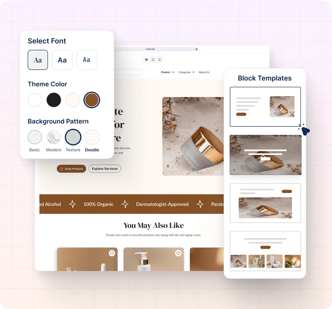 No-code AI Website Builder