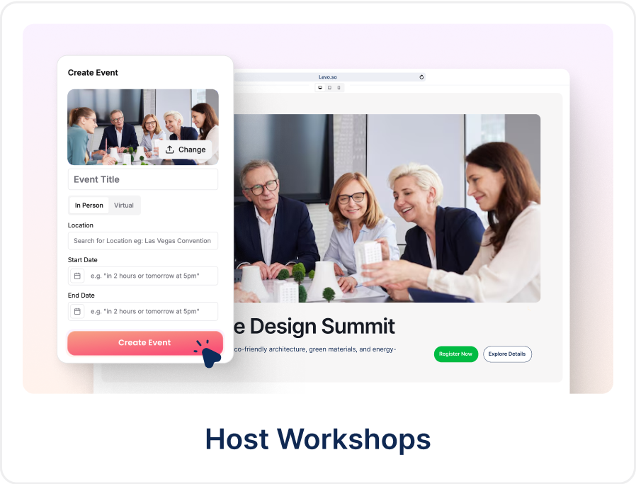 Host Workshops