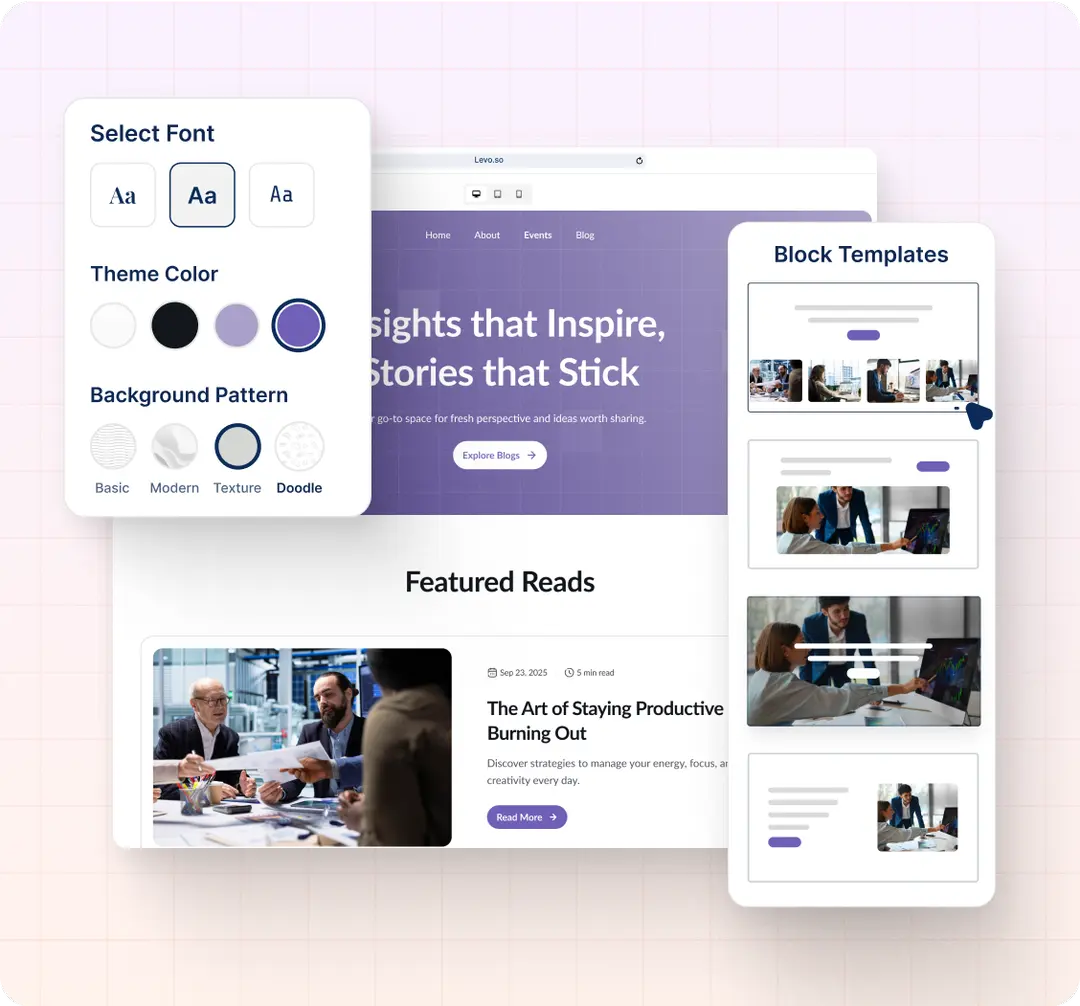 No-code AI Website Builder