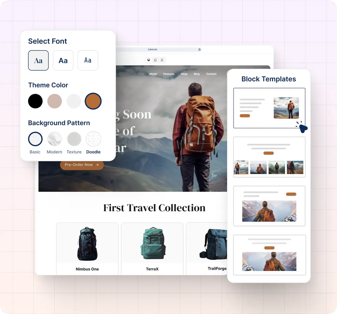 No-code AI Website Builder
