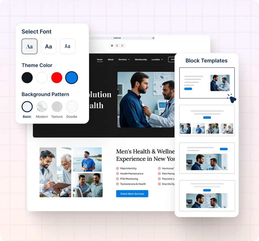 No-code AI Website Builder