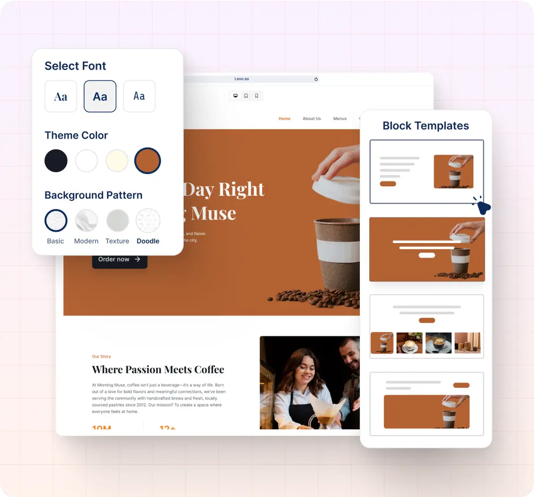 No-code AI Website Builder