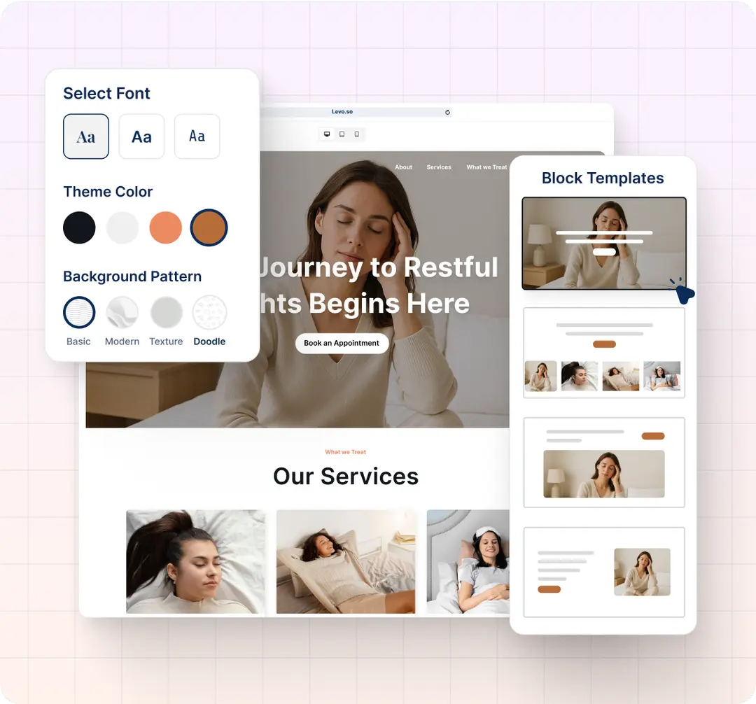 No-code AI Website Builder