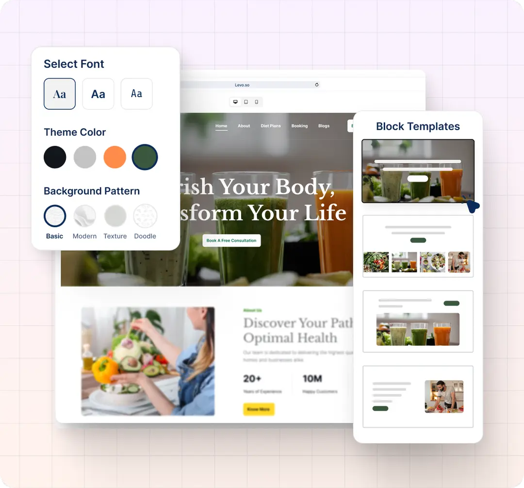 No-code AI Website Builder