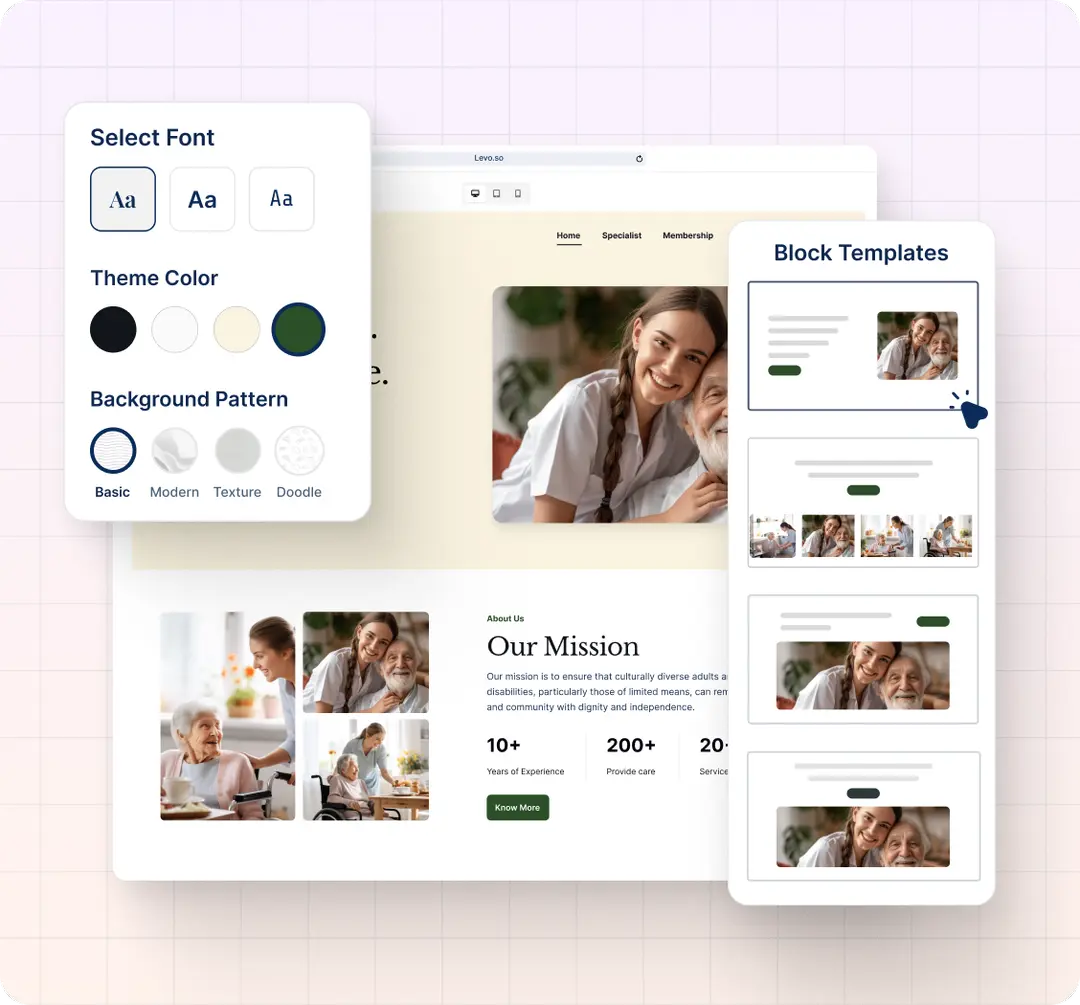 No-code AI Website Builder