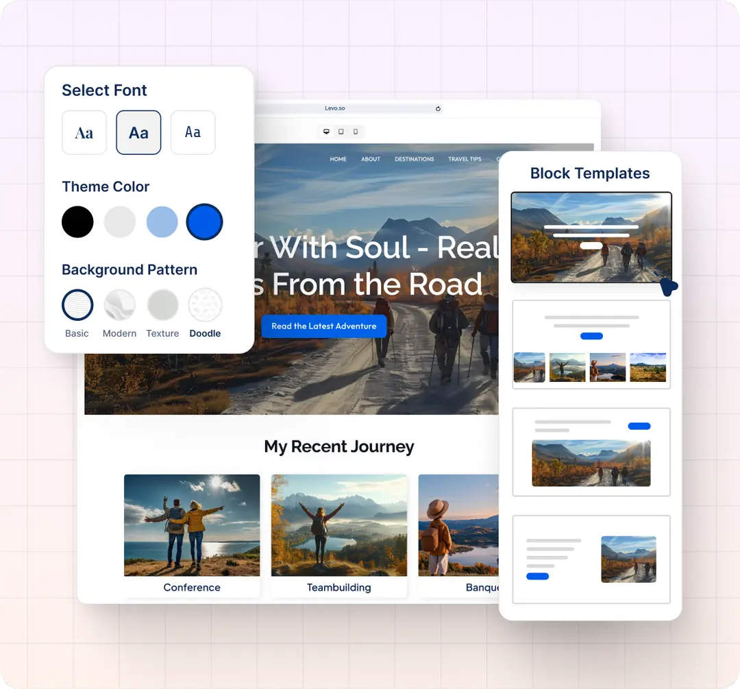 No-code AI Website Builder