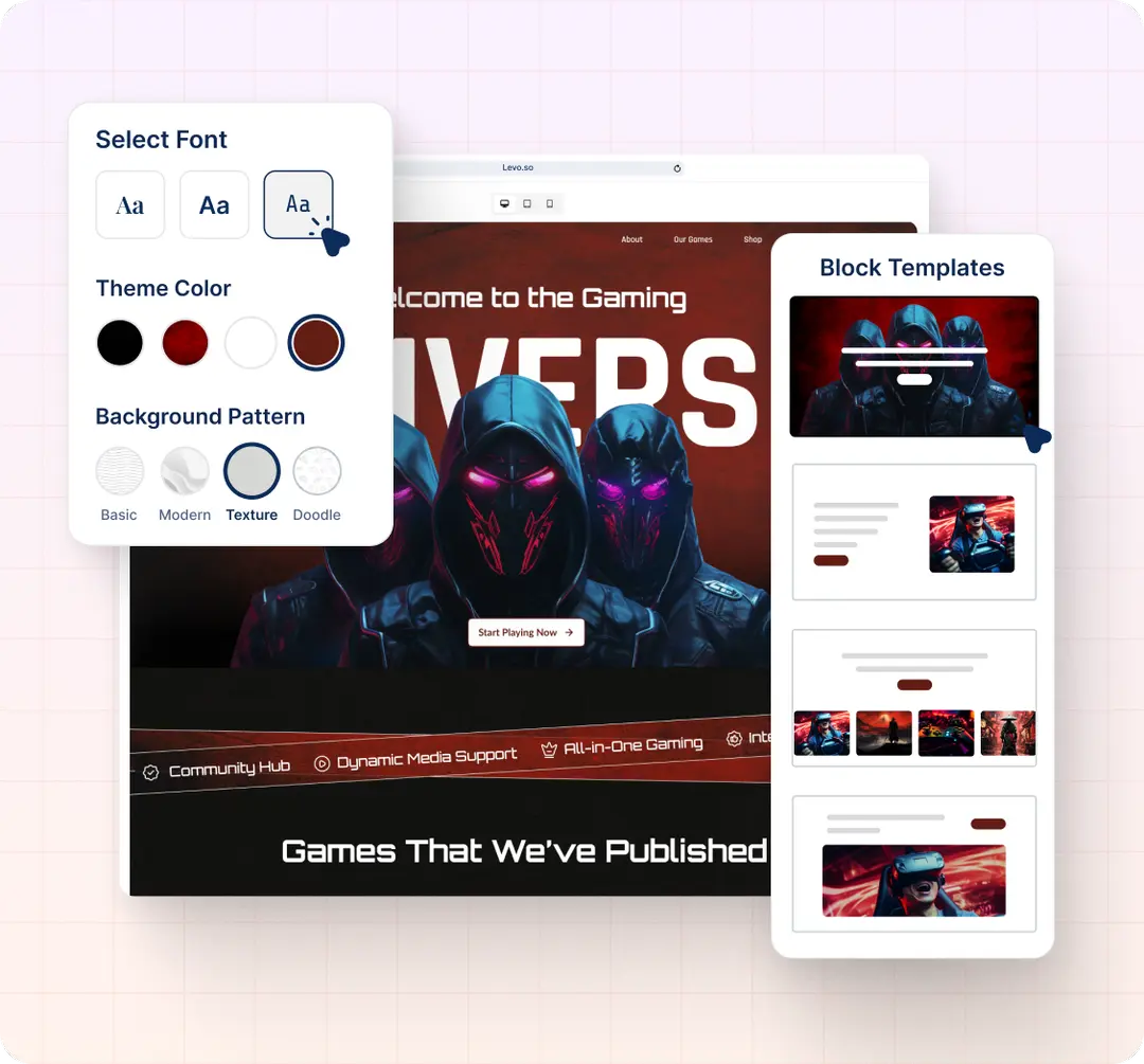 No-code AI Website Builder