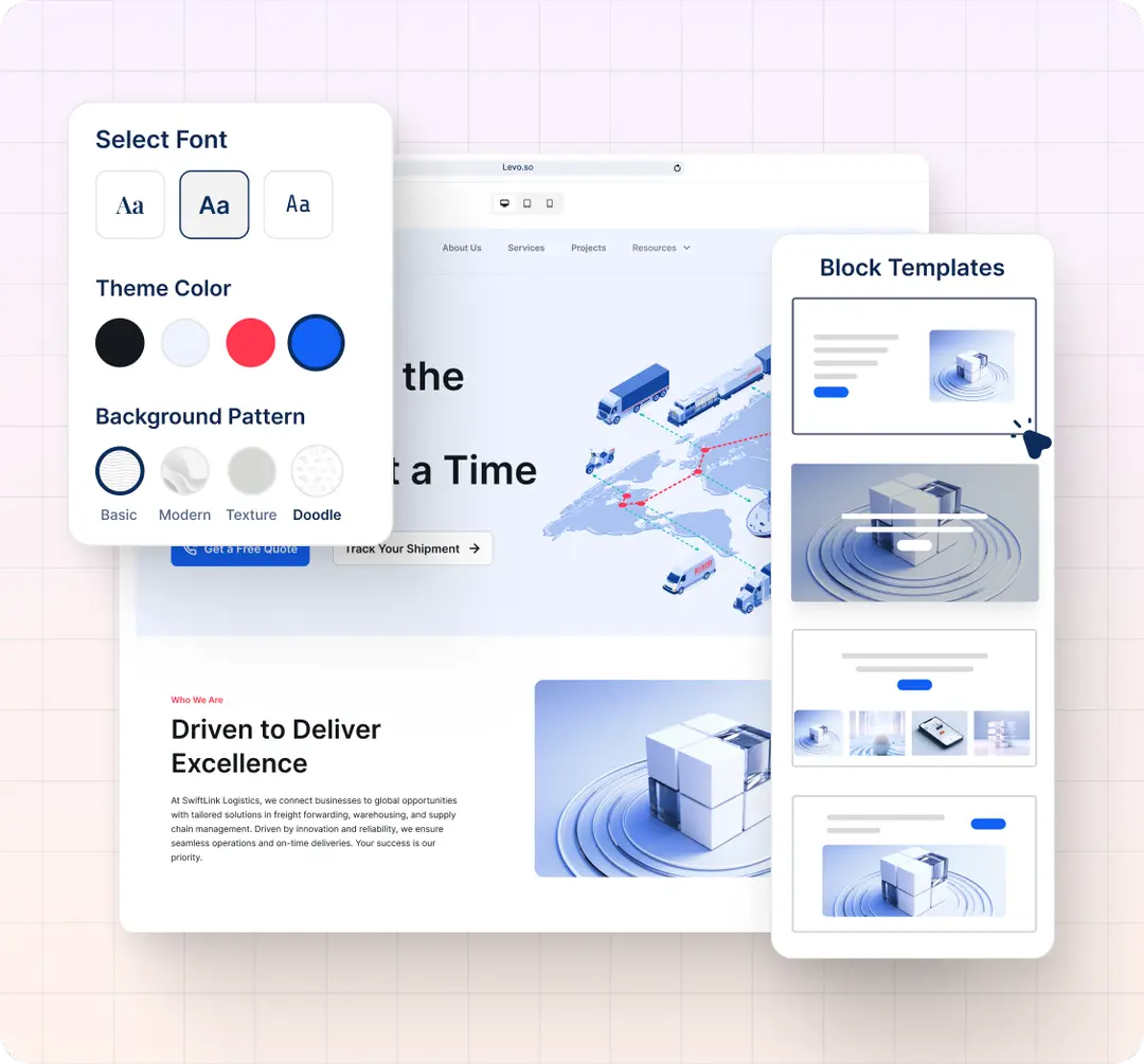 No-code AI Website Builder