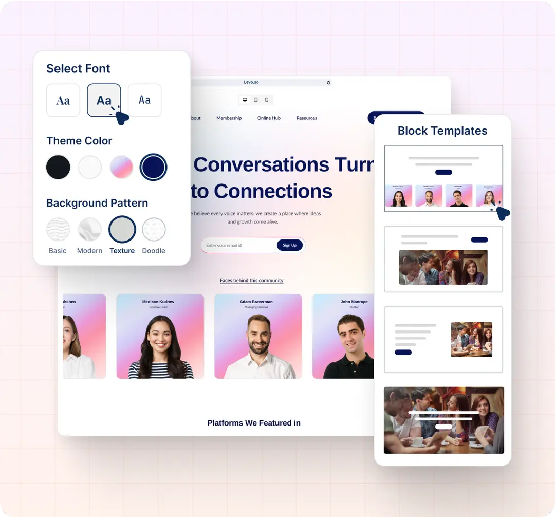 No-code AI Website Builder