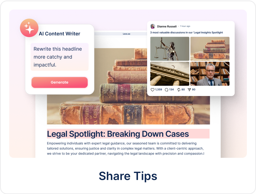 Share Tips