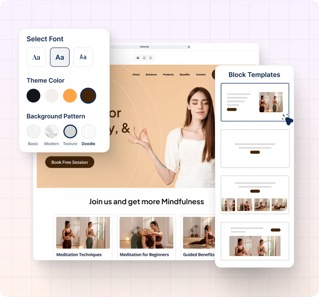 No-code AI Website Builder