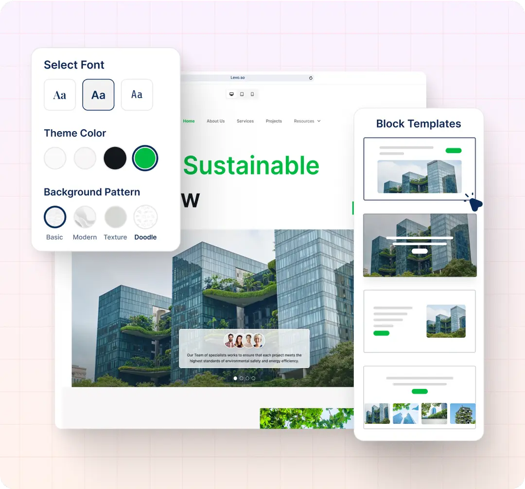 No-code AI Website Builder