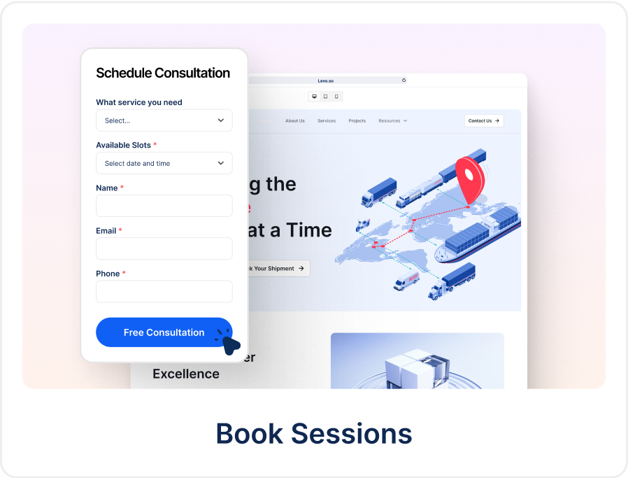 Book Sessions