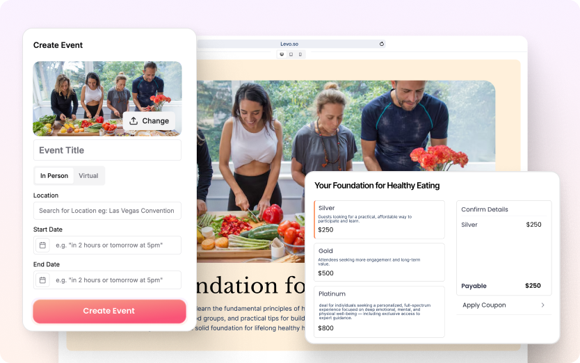 Host Nutrition Workshops