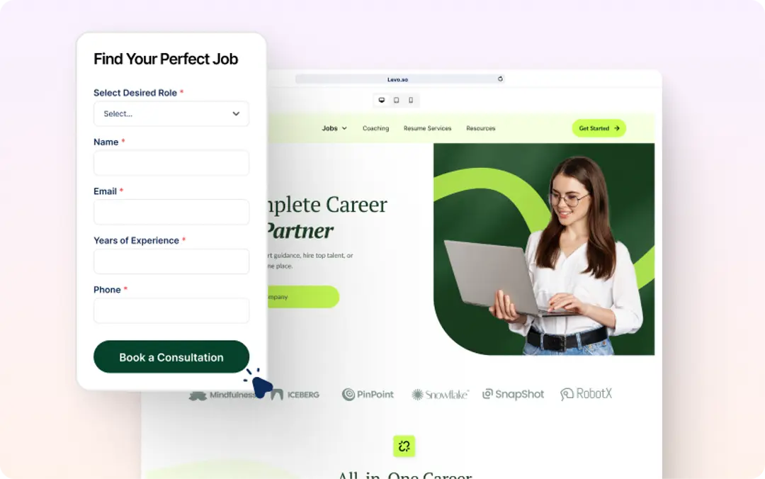 No-code AI Website Builder