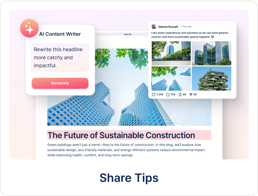 Share Tips