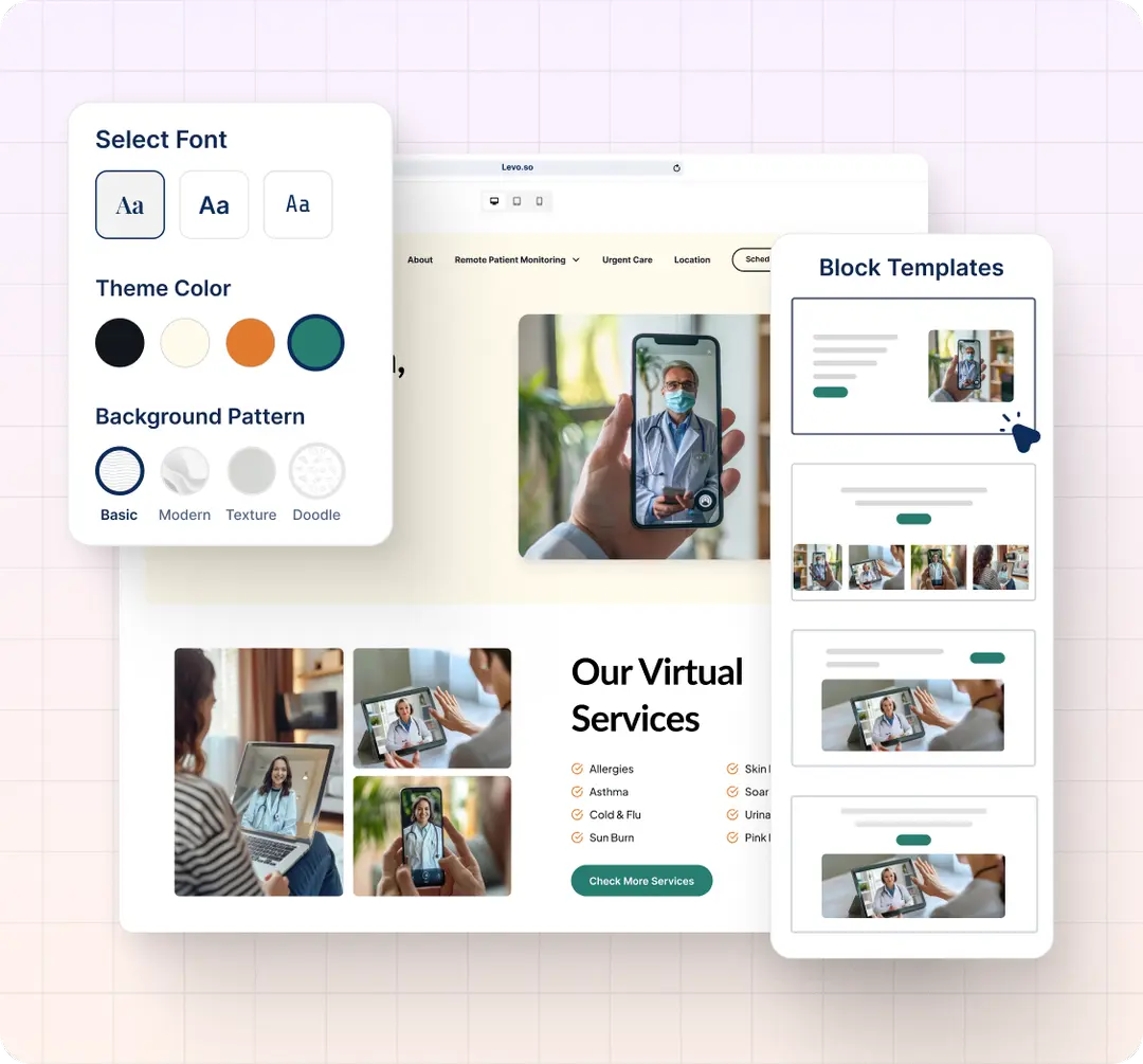 No-code AI Website Builder