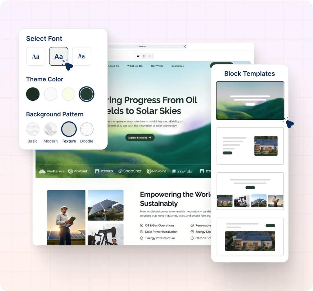 No-code AI Website Builder