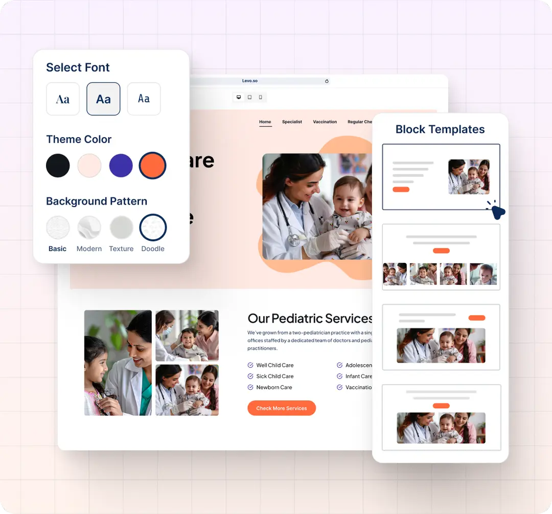 No-code AI Website Builder