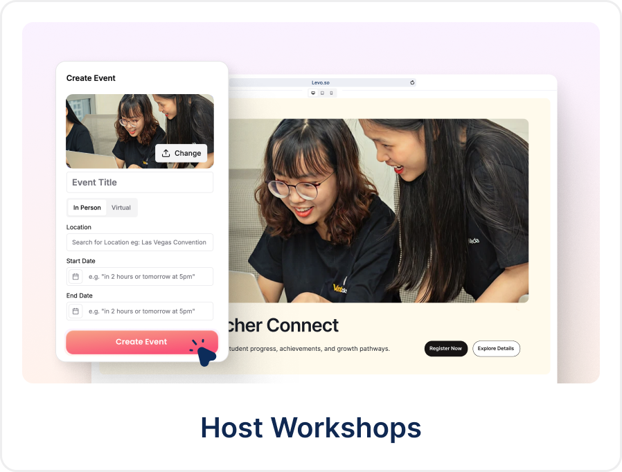 Host Workshops