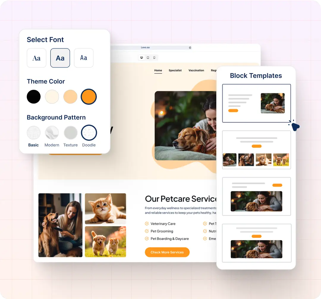 No-code AI Website Builder