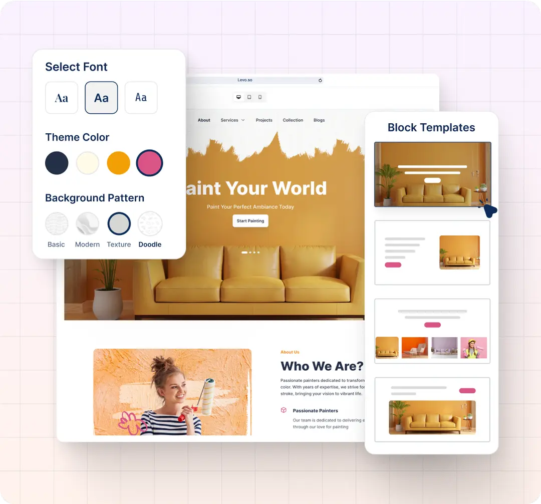 No-code AI Website Builder