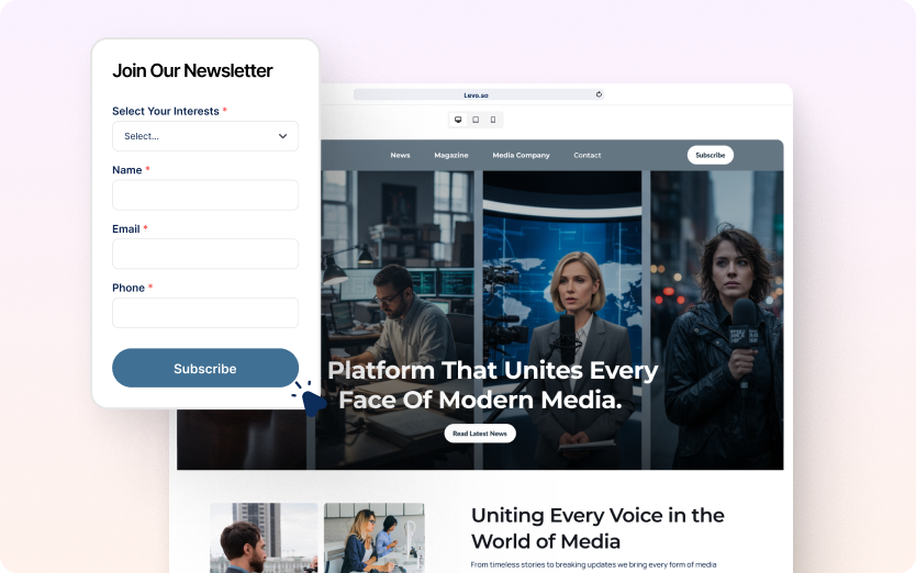Publish News Instantly