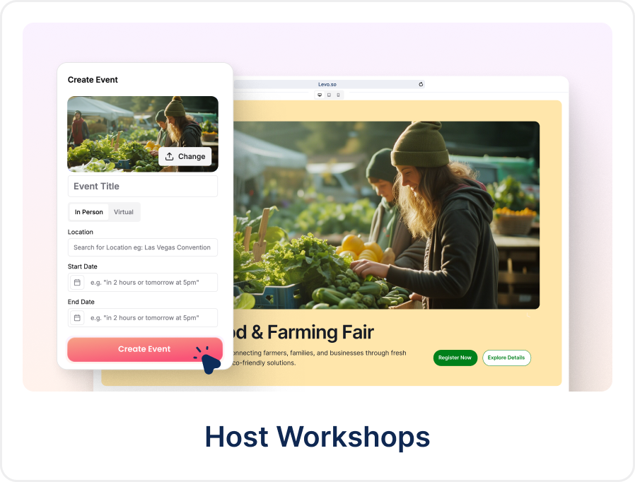Host Workshops