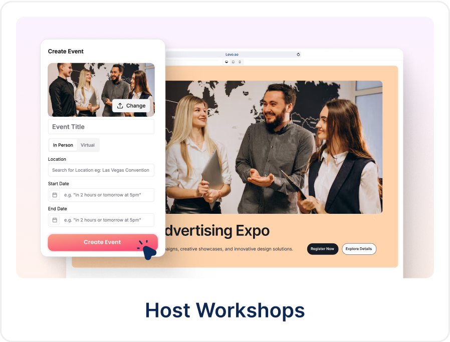 Host Workshops