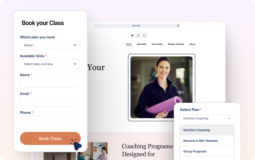 Book Coaching Sessions