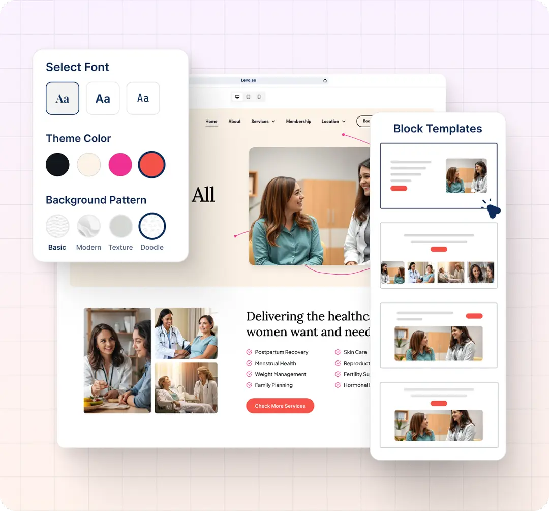 No-code AI Website Builder