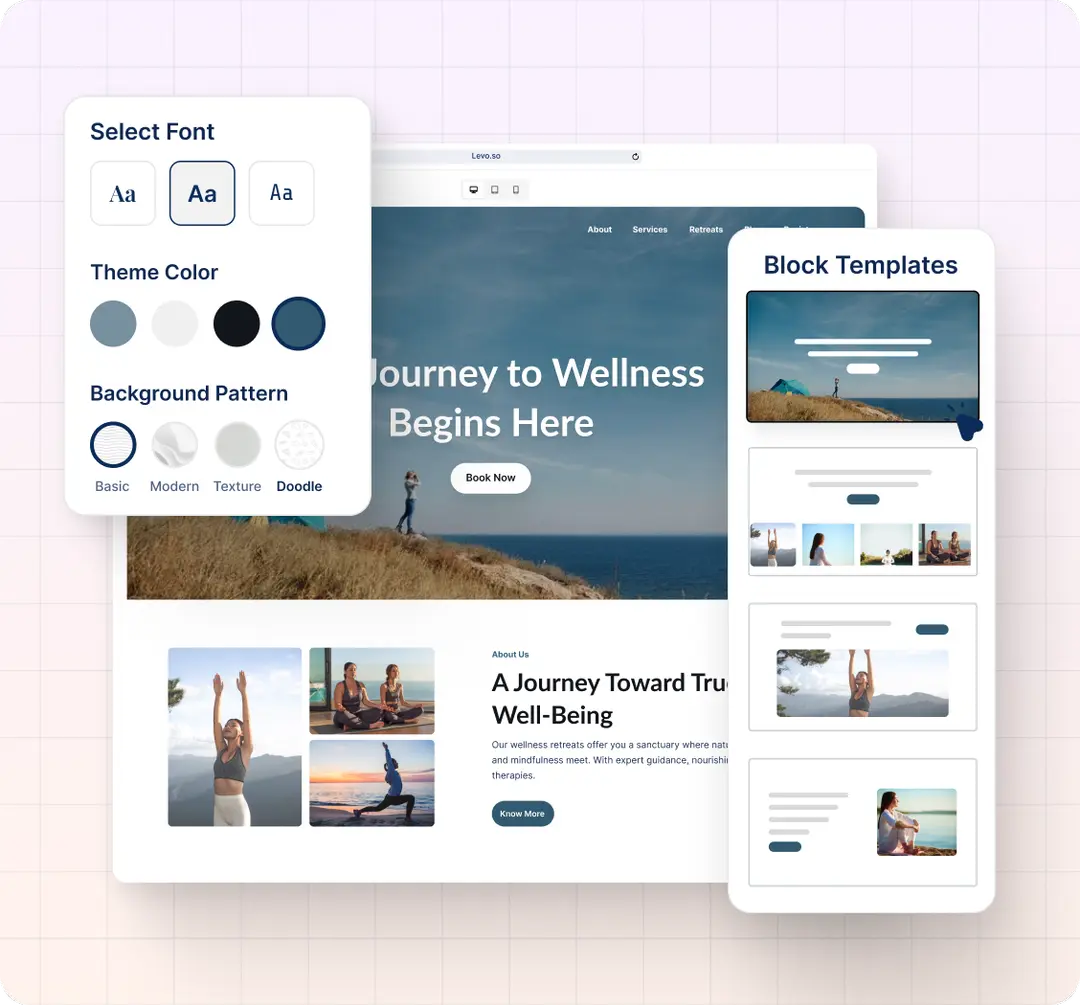 No-code AI Website Builder