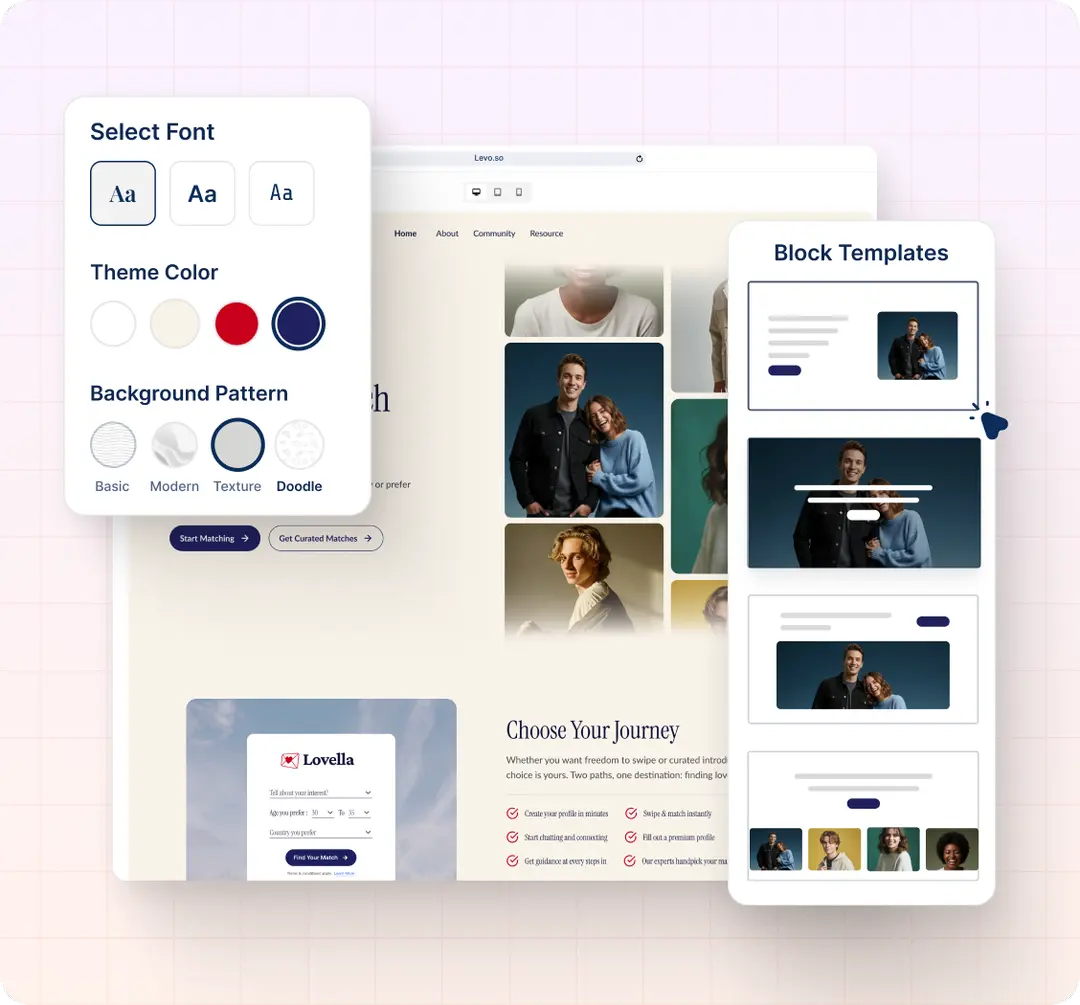 No-code AI Website Builder